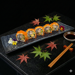 ข้าวห่อสาหร่ายไส้รวมคลุกำข่กุ้ง