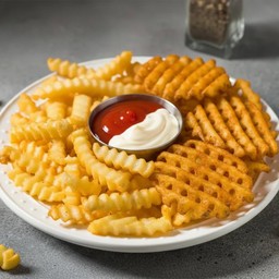 เฟรนช์ฟรายส์มิกส์ (จานใหญ่)