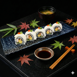 ข้าวห่อสาหร่ายครีบปลาตาเดียว