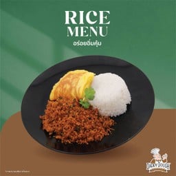 ข้าวปลาดุกฟูไข่เจียว