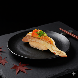 ข้าวปั้นหน้าปลาฮามาจิซอสไซเคียว