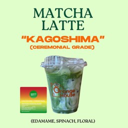 Matcha latte (Kagoshima)