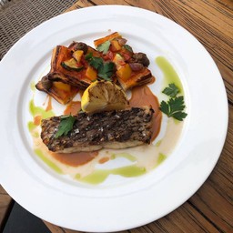 Grilled Black Snapper