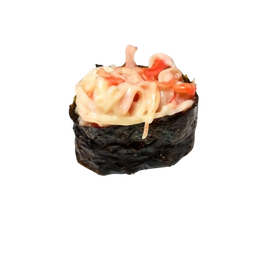 สลัดปูอัดซูชิ 2 คำ