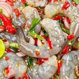 ยำกุ้งสด