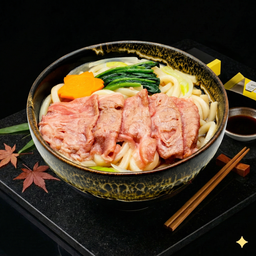 อุด้งร้อนหน้าเนื้อ