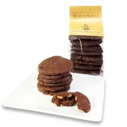 Hard Chocolate Cookie Almond