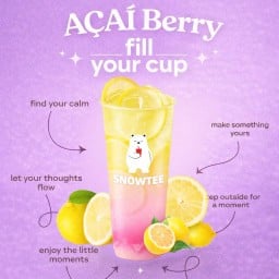 น้ำเลมอนบลูเบอร์รี่อาซาอิ Acai Lemon