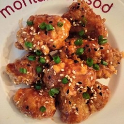 ไก่คาราเกะหิมะซอสเกาหลี