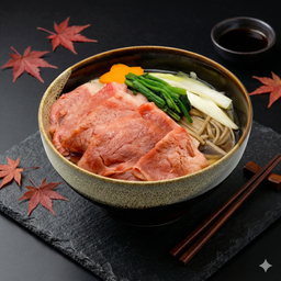 โซบะร้อนหน้าเนื้อ