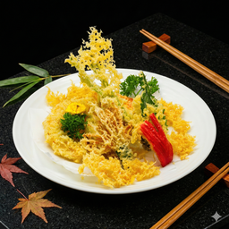 ผักรวมเทมปุระ