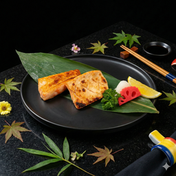 ท้องปลาแซลมอน ย่างเกลือ/ย่างซีอิ๊ว