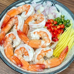 ข้าวขยำกุ้งล้วน