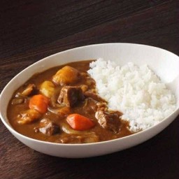 แกงกระหรี่.ไก่คาราเกะ+ข้าวไทย