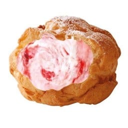 Pie Cream Puff - Strawberry Cheesecake