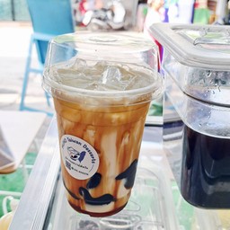 นมสดเฉาก๊วยบราวน์ชูการ์