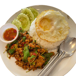 ข้าวกระเพราหมู