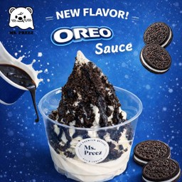 ไอศครีมโยเกิร์ตสด รสโอรีโอ้ซอส