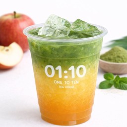 Matcha x Apple Juice