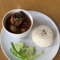 ข้าวซี่โครงหมูอบ