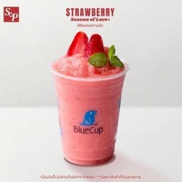 น้ำสตรอเบอรี่ปั่น