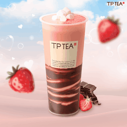 Dark Chocolate Strawberry Milk Tea