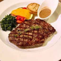 Grilled Australian Angus Ribeye Steak (300g.) (Grain-Fed 120 Days)