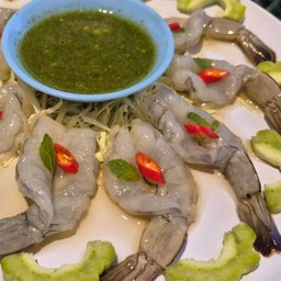กุ้งแช่น้ำปลา