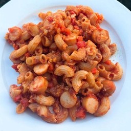 มักกะโรนีหมูสับ