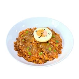 KIMCHI BOK-KEUM-BAP NO EGG FRIED ข้าวผัดกิมจิไม่มีไข่ดาว