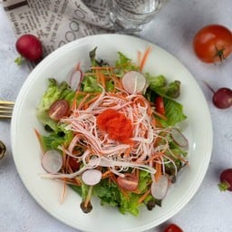 สลัดปูอัดไข่กุ้ง
