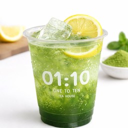Matcha Lemon Soda