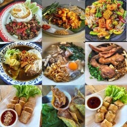 ร้านอิ่มสุขก๋วยจั๊บญวนต้มเส้นตีนไก่ ตำแซ่บ กระเพราถาด สาขาสมุทรปราการแพรกษาใหม่