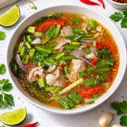 ต้มแซ่บบหมูชิ้น