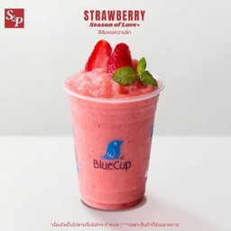 น้ำสตรอเบอรี่ปั่น