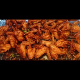 ไก่ทอดทรงเครื่อง ตลาดบึงบัว