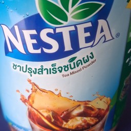 ชาเนสทีปั่นใส่ถุงกระดาษ