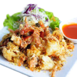 ปูนิ่มทอดกระเทียม