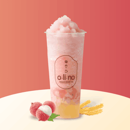 ชาข้าวลิ้นจี่ดอกมะพร้าว (เฟรปเป้)