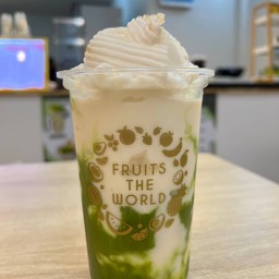 มะพร้าว + ชาเขียว