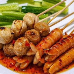 ลูกชิ้นทอดเจ๊เก็ท