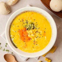 Creamy Pumpkin Purée Congee | โจ๊กซุปฟักทอง