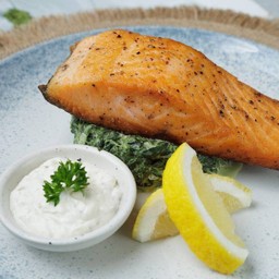 สเต็คปลาแซลมอน