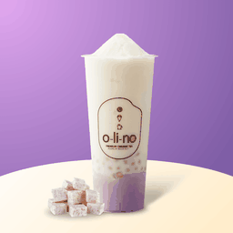 ชานมข้าวหอมทาโร่โมจิป๊อป เฟรปเป้