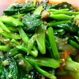 ผัดคะน้าน้ำมันหอย