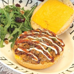 เบเกิลหมูฉีก