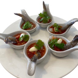 กุ้งแช่น้ำปลา