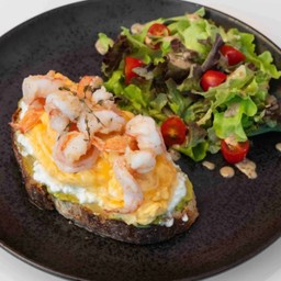 ซาวโดว์ไข่ข้นกุ้ง