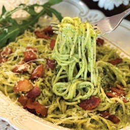 ครีมมี่ เพสโต้ สปาเก็ตตี้