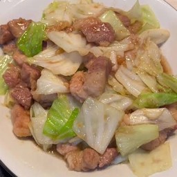 ผัดกะหล่ำน้ำมันหอย